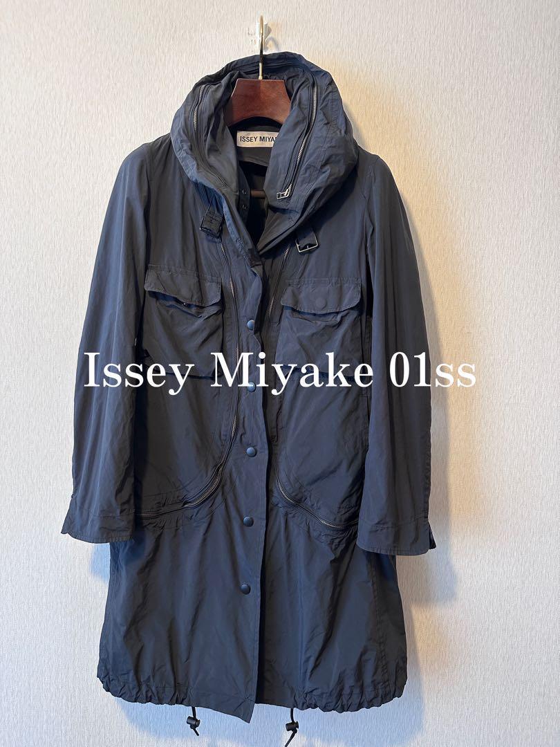 誕生日プレゼント Issey Miyake Coat 3Way Parachute 01ss ジャケット・アウター