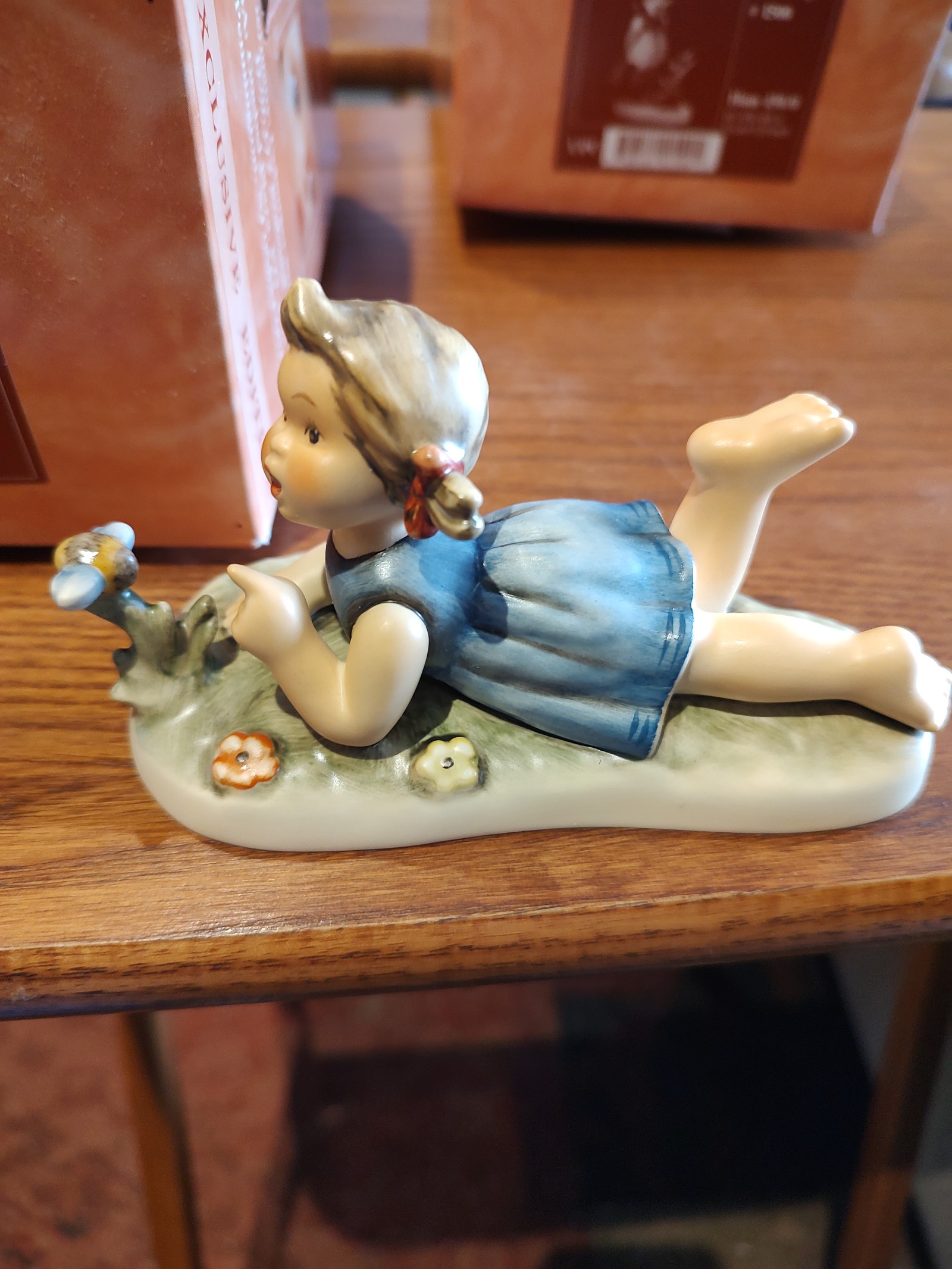 Hummel 2105 Miss Beehaving Signed