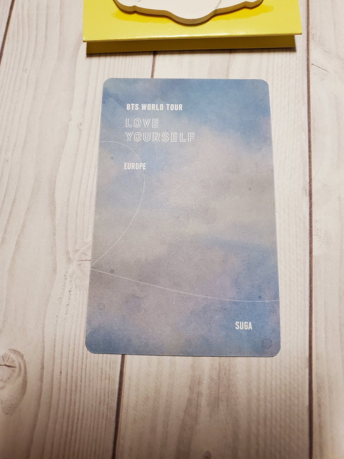 BTS Suga Love Yourself Tour Europe PC