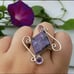 Purple jade ring :)