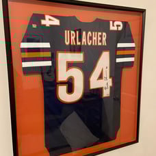 Signed Brian Urlacher jersey