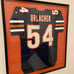 Signed Brian Urlacher jersey