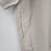 Wilson Men's XL Windbreaker Short Sleeve Shirt Tan & White Pullover NWT