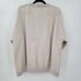 Wilson Men's XL Windbreaker Short Sleeve Shirt Tan & White Pullover NWT