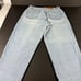 VTG 90s Levi's Jean Men 32x29* 560 Loose Tapered Blue Cotton Denim Tag 33x30