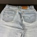 VTG 90s Levi's Jean Men 32x29* 560 Loose Tapered Blue Cotton Denim Tag 33x30
