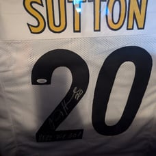 Steelers autograph jersey