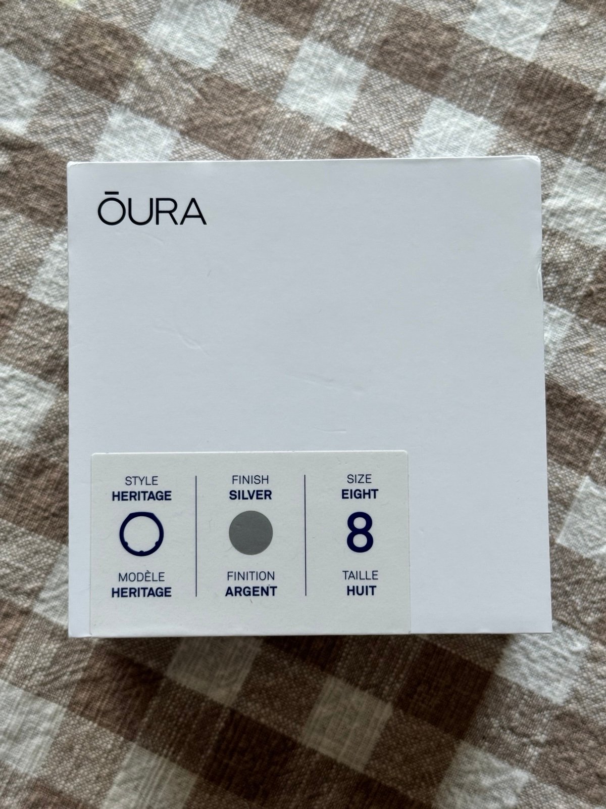 Oura Heritage Silver (Size 8)