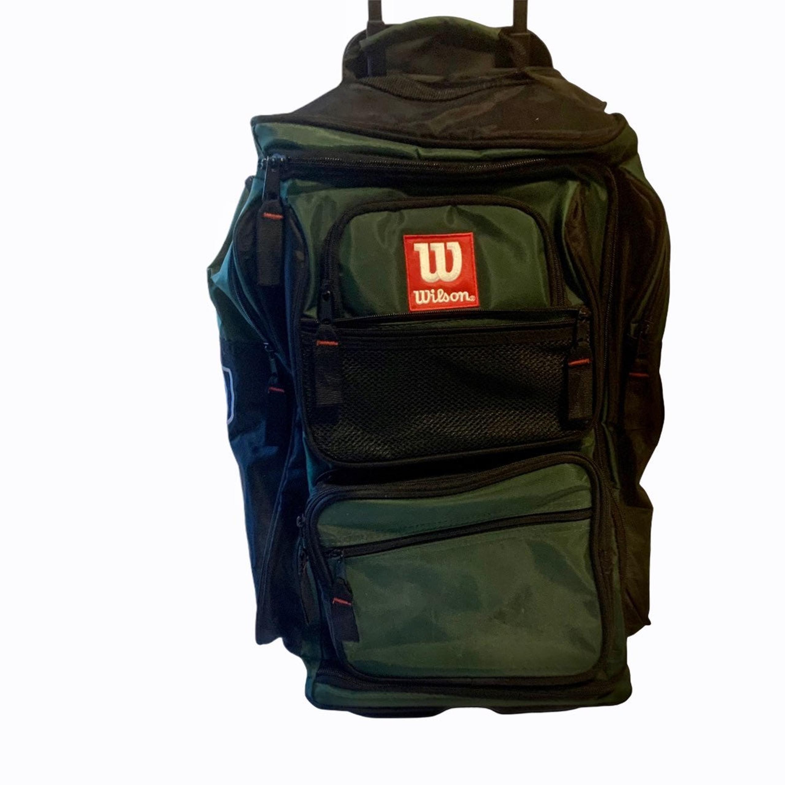 Wilson Rolling Duffle Travel Bag W Shoe