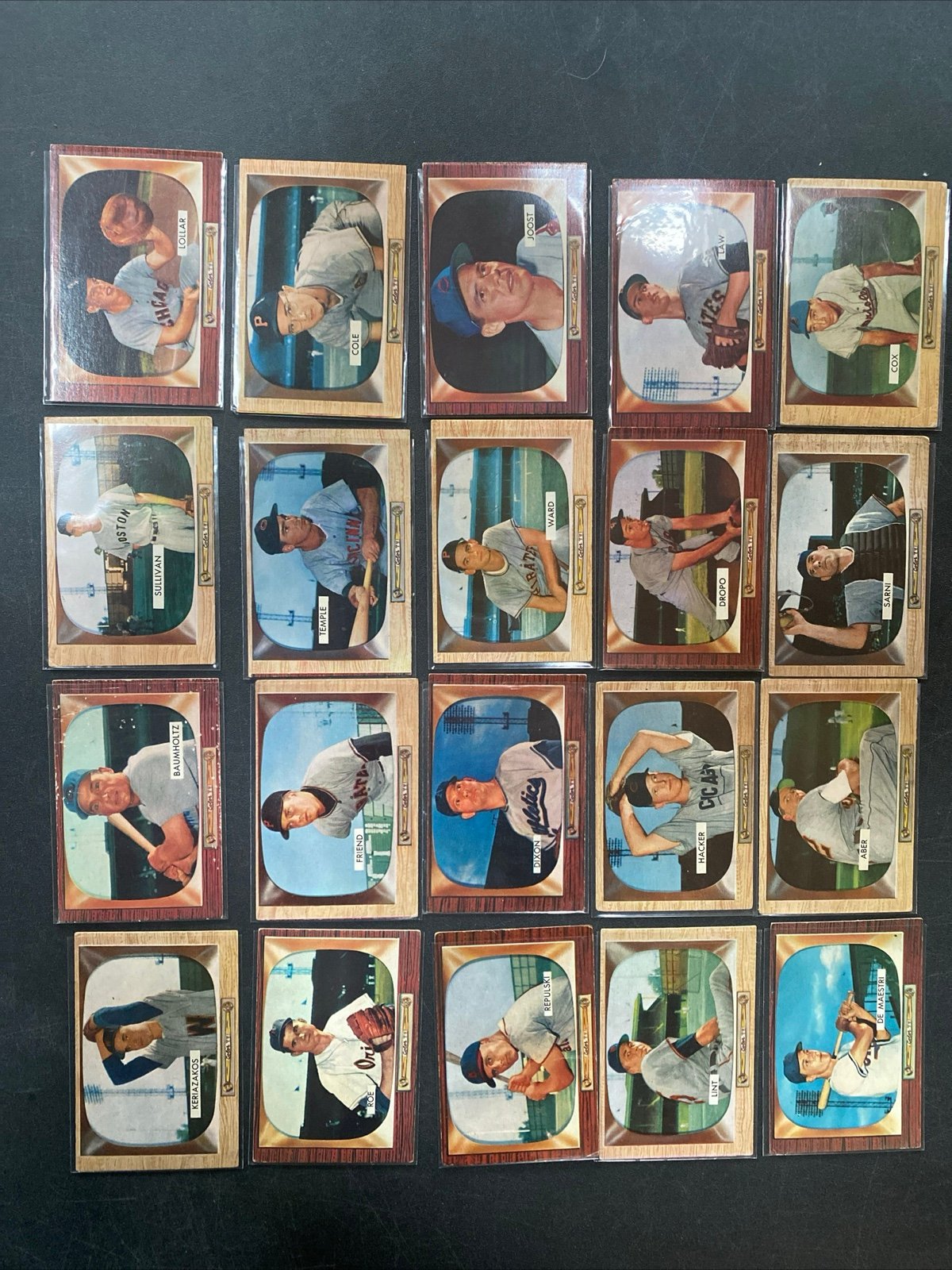 1955 Bowman Starter Lot of 20