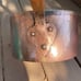 Copper Pot Saucepan with Spade Handle