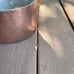 Copper Pot Saucepan with Spade Handle