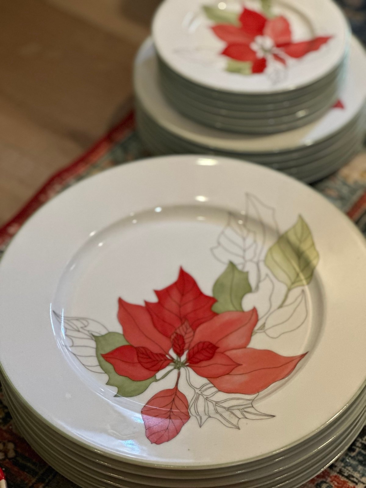 Block Spal 40 piece Christmas Dinnerware Setting
