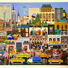 Jigsaw Puzzle 1000 Pieces by Bill W. Dodge - Goes to Work