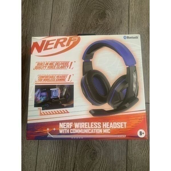 Nerf built in MIC delivers quality voice clarity comfortable for wireless gaming