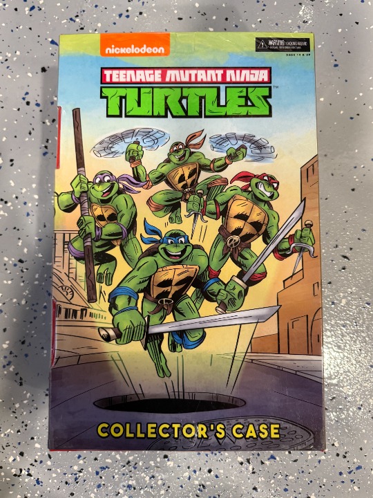 NECA TMNT Collector's Case 8-Pack Action Figures Set - 2017 SDCC Exclusive