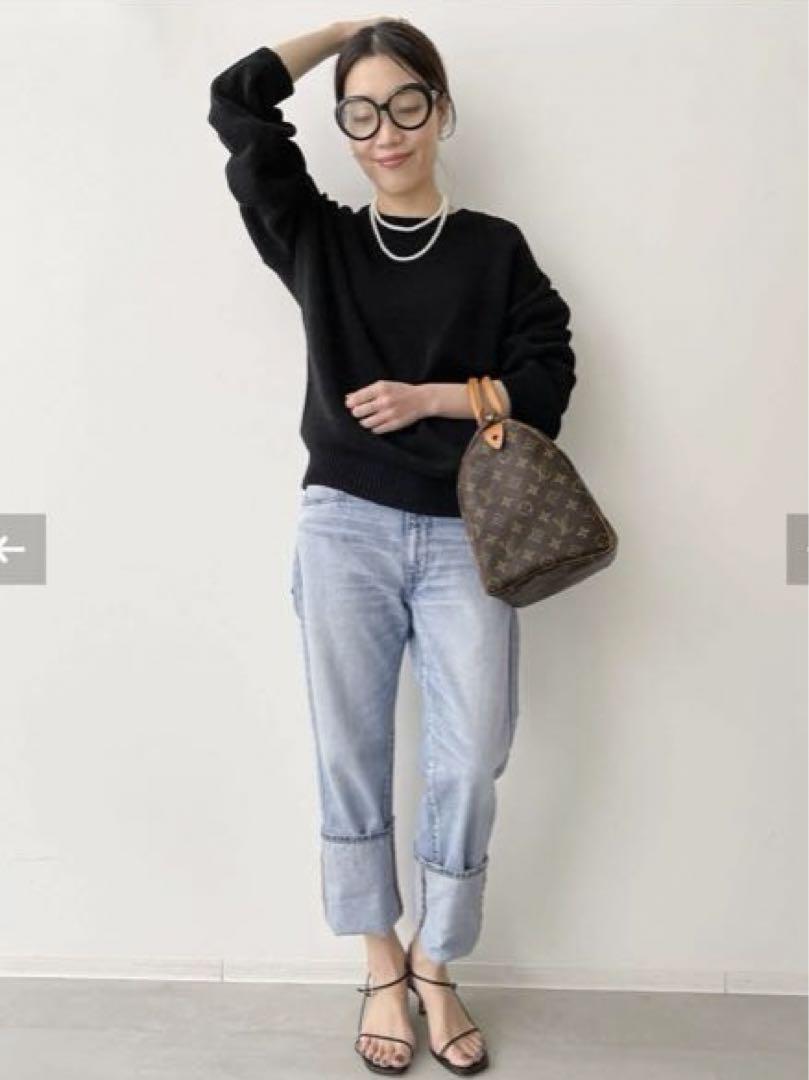 【美品】 【KURO/クロ】 - New Brand Dear 27 Denim BF My パンツ