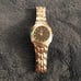 CITIZEN Eco Drive Black Dial SS date Women Ladies Watch model EW1250-54G