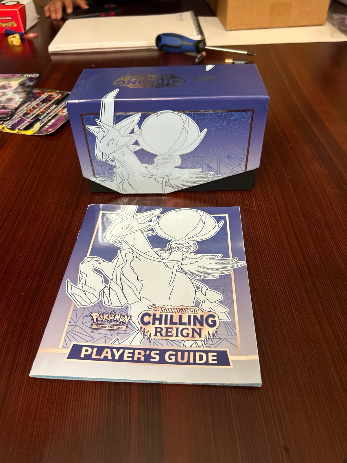 Pokemon sword and shield chilling reign Elite Trainer Box