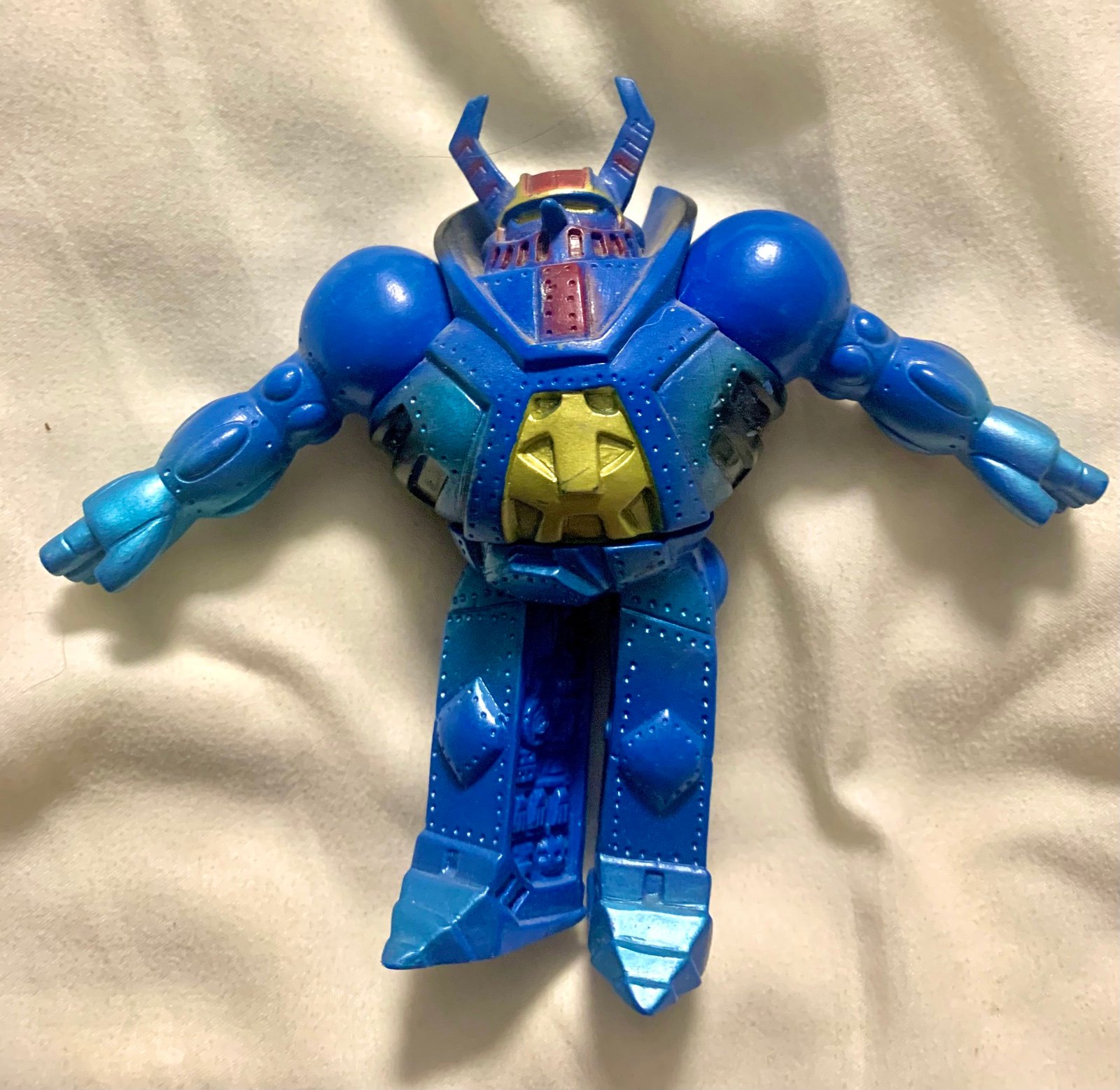 Vintage Soft Vinyl TEKKAMAN PEGAS ROBOT Nakashima Japan Sofubi Action Figure
