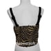 Balboa Zebra Print Women's Crop Top