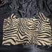 Balboa Zebra Print Women's Crop Top