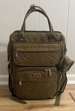 Diaper Bag Backpack, Multifunction Large Baby Bags with Changing Pad