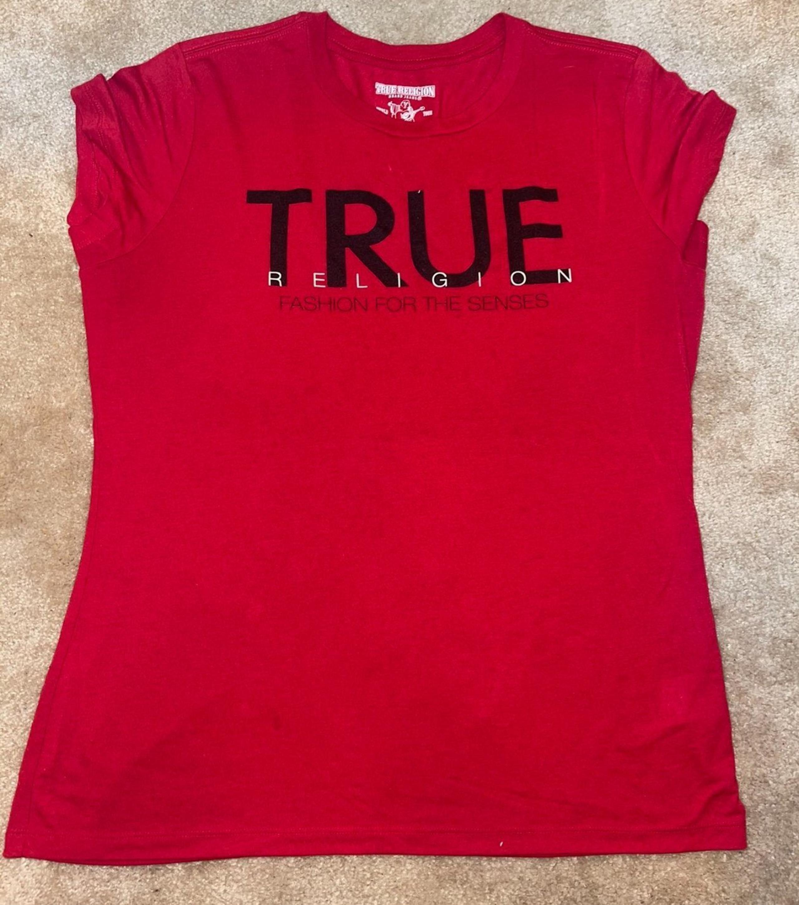 True religion t shirt women xl