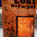 Lest We Forget book