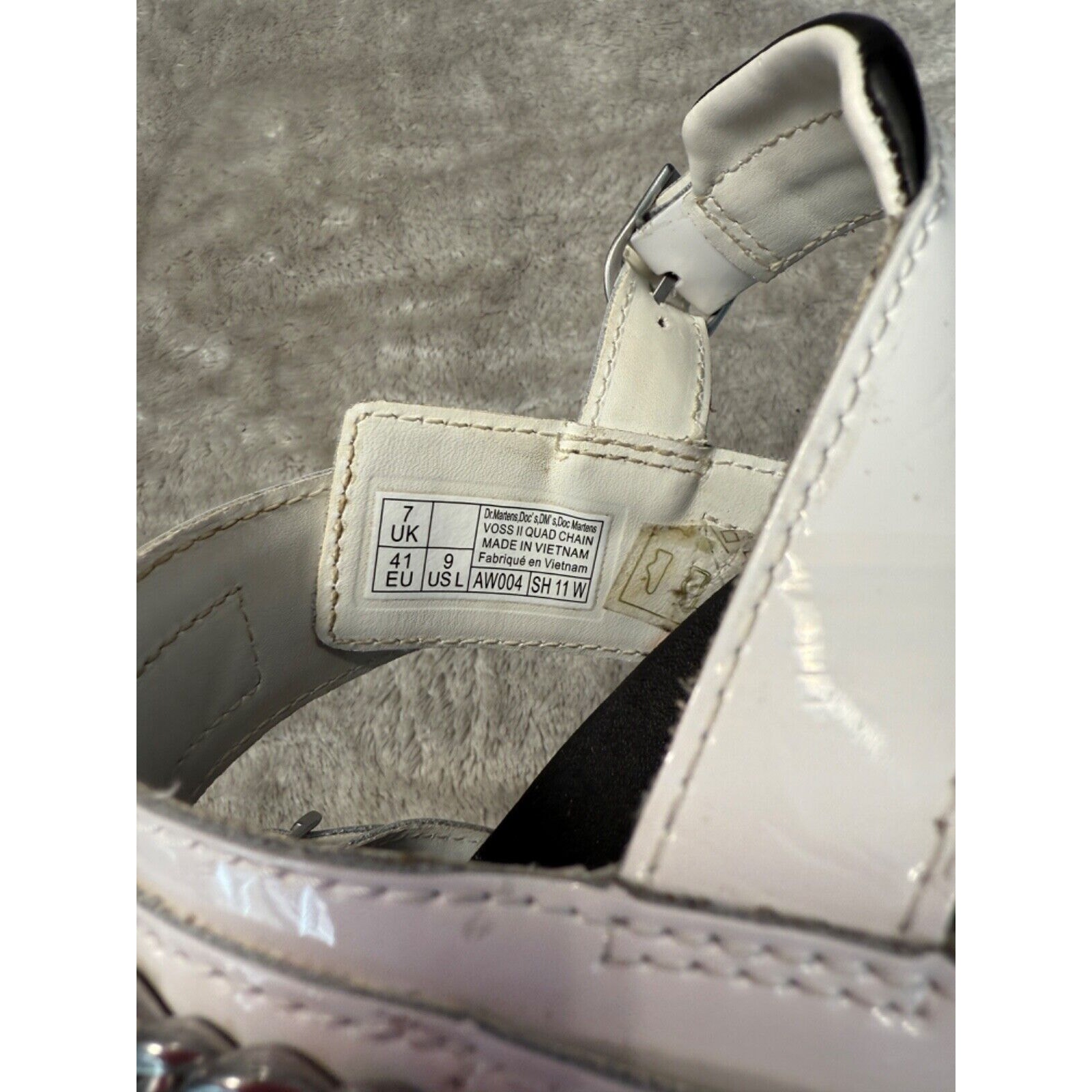 国内配送 Dr Martens VOSS II QUAD WHITE Dr.Martens Voss II Quad White Athena WHITE （ドクター