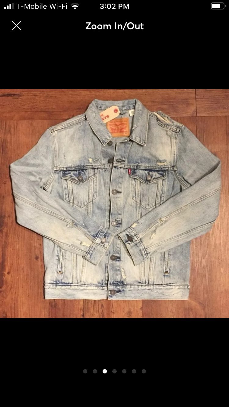 Levi's denim trucker jacket