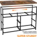8 Drawers Fabric Dresser Chest of Drawers with Wooden