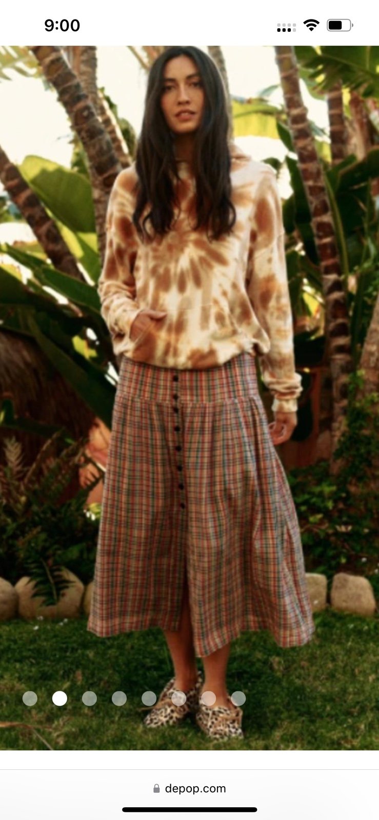 The Great Clothing brand Boating Skirt small EUC