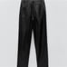 Faux Leather Pants
