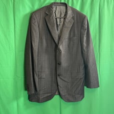 ERMENEGILDO ZEGNA wool check blazer jacket