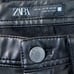 Zara Black Faux Leather Pants Size 29