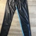 Zara Black Faux Leather Pants Size 29