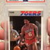 1987-88 FLEER JULIUS ERVING(HOF) #35 PSA 7 NM PHILADELPHIA 76ERS