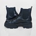Sam Edelman Daelyn Lug-Sole Leather Boots Women's Size 8.5 Chunky Grunge Chelsea