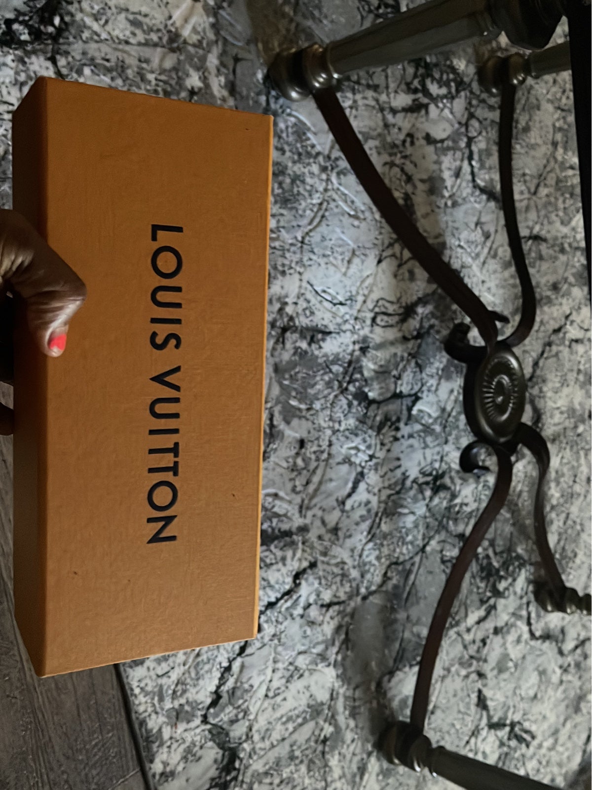 authentic Louis Vuitton Fragrance box