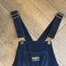 OSHKOSH B’GOSH VINTAGE NAVY BLUE CORDUROY PINAFORE DRESS SIZE WOMENS SMALL