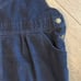 OSHKOSH B’GOSH VINTAGE NAVY BLUE CORDUROY PINAFORE DRESS SIZE WOMENS SMALL