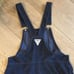 OSHKOSH B’GOSH VINTAGE NAVY BLUE CORDUROY PINAFORE DRESS SIZE WOMENS SMALL