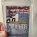 1997 Barry Sanders Detroit Lions Topps Thunder & Lightning Insert Card #6 UCG 10