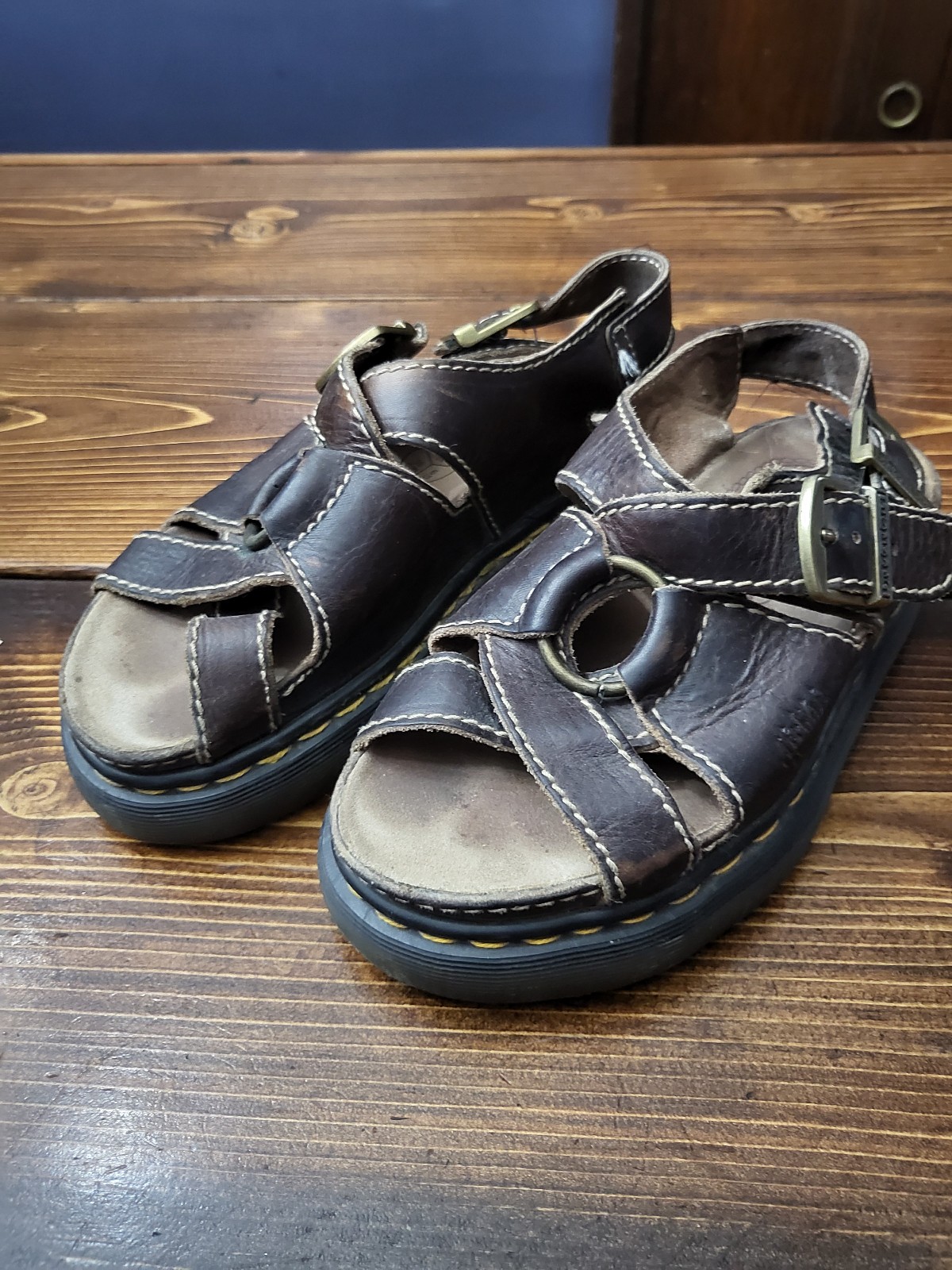 Dr. Martens Vintage SZ 6 Fisherman Chunky Womens Sandals Y2k