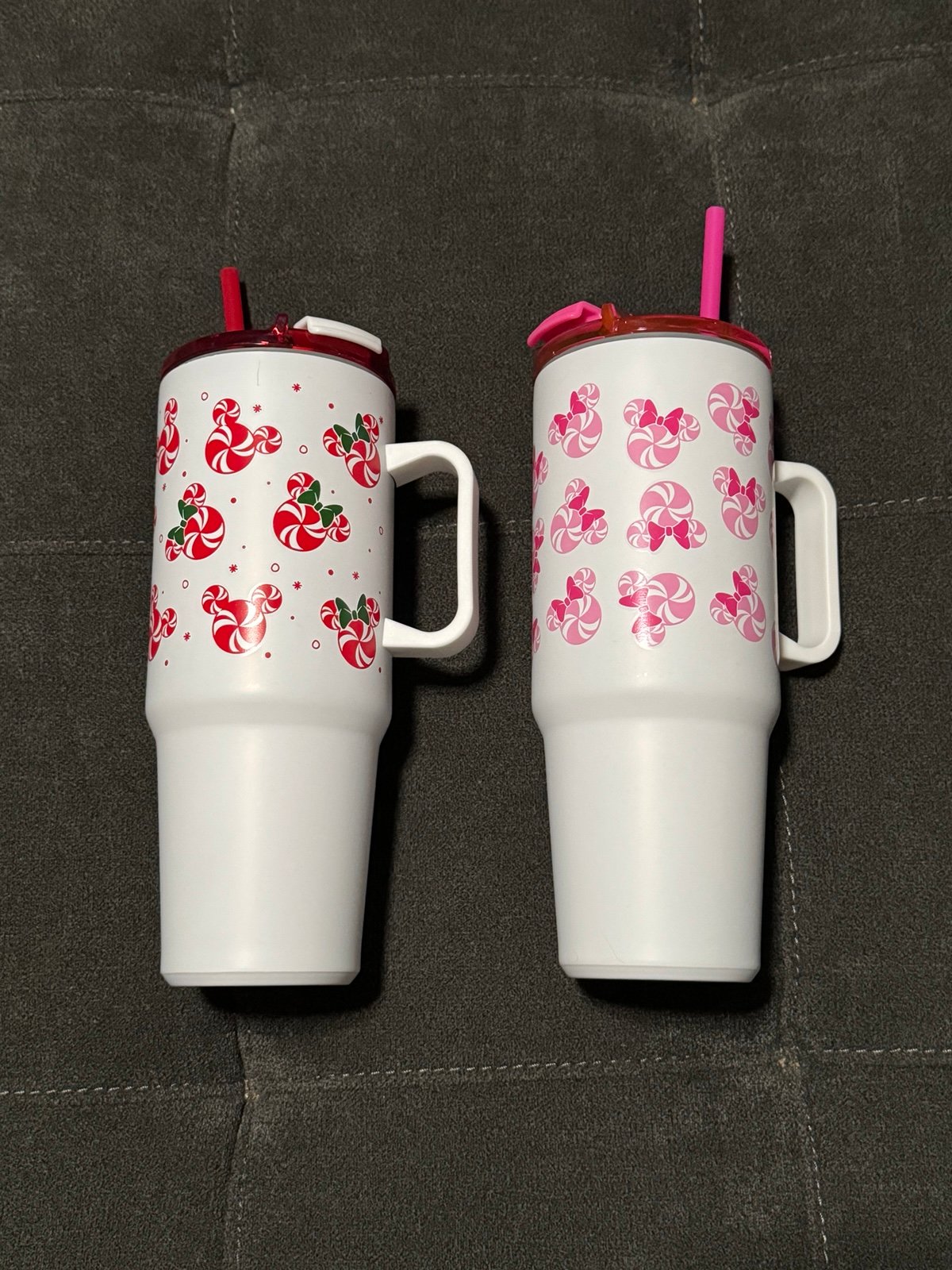 Christmas Mickey and Minnie Tumbler