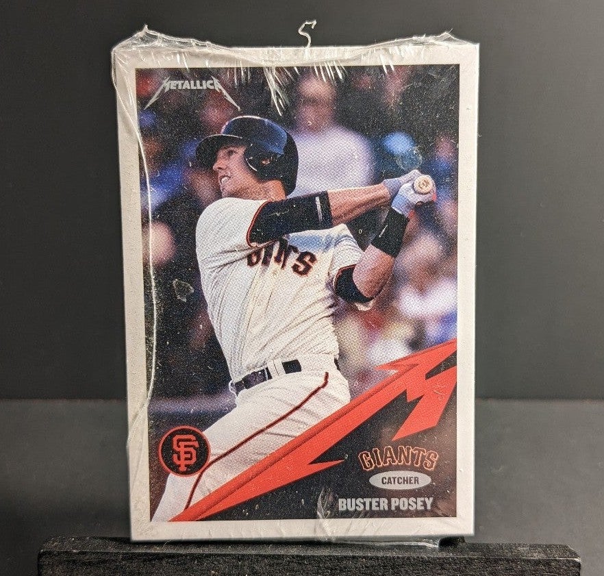 Metallica San Francisco Giants 2015 Sealed Card Set
