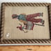 Framed Needlepoint Picture Boy with the Monkey 11