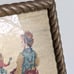 Framed Needlepoint Picture Boy with the Monkey 11