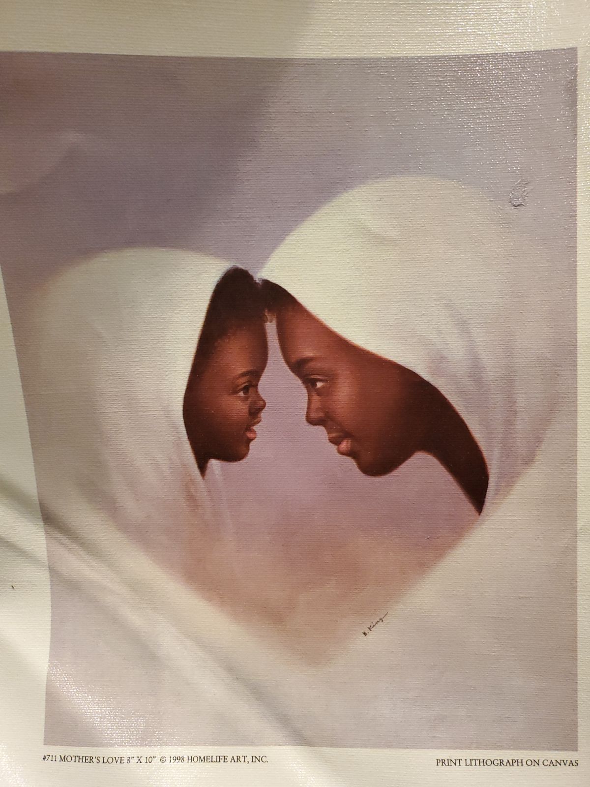 8x10 Canvas Painting (Mothers Love)